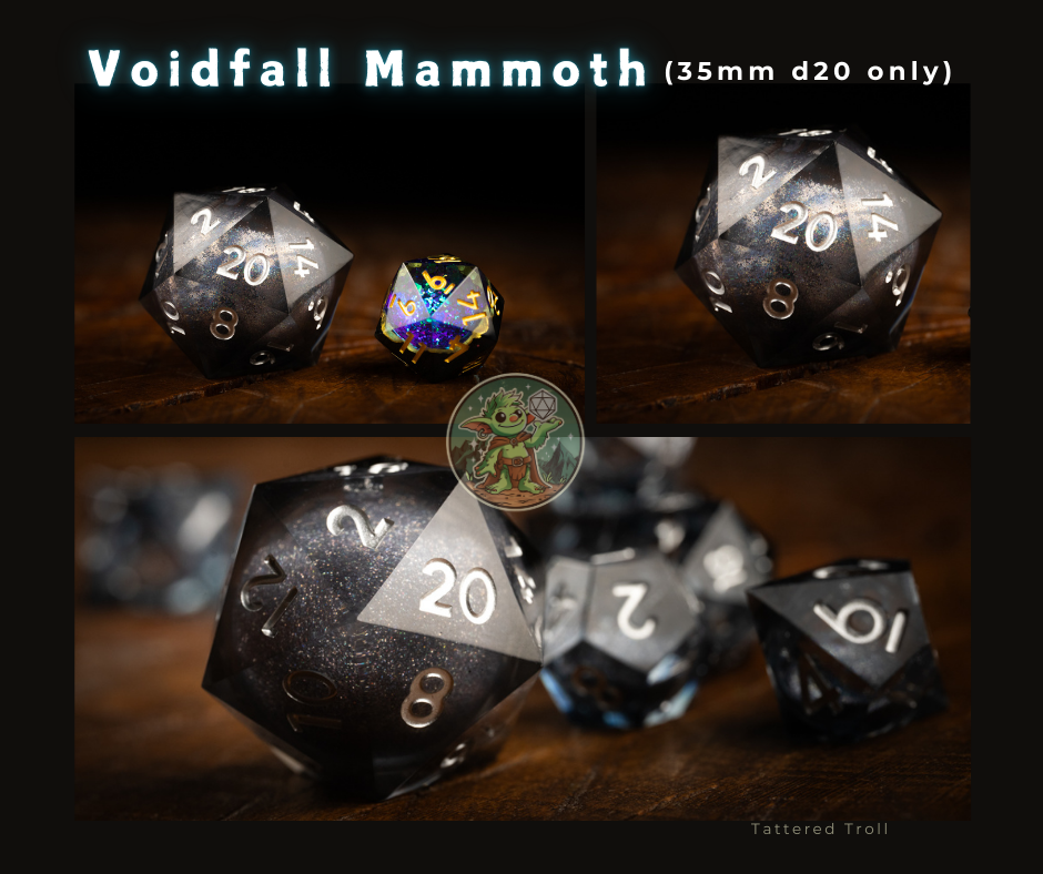 Abyssal Surge Giant D20 Dice