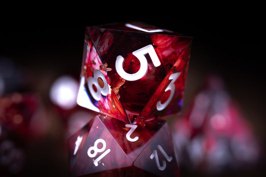 Crimson Cataclysm Dice Set