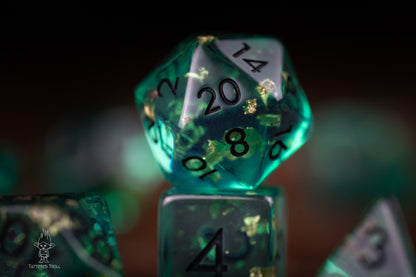 Astro Glow Space Dice Set