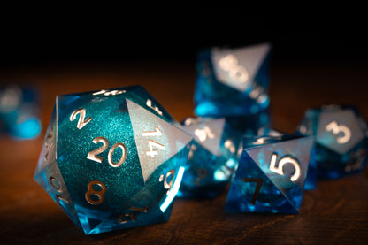 Abyssal Surge Giant D20 Dice