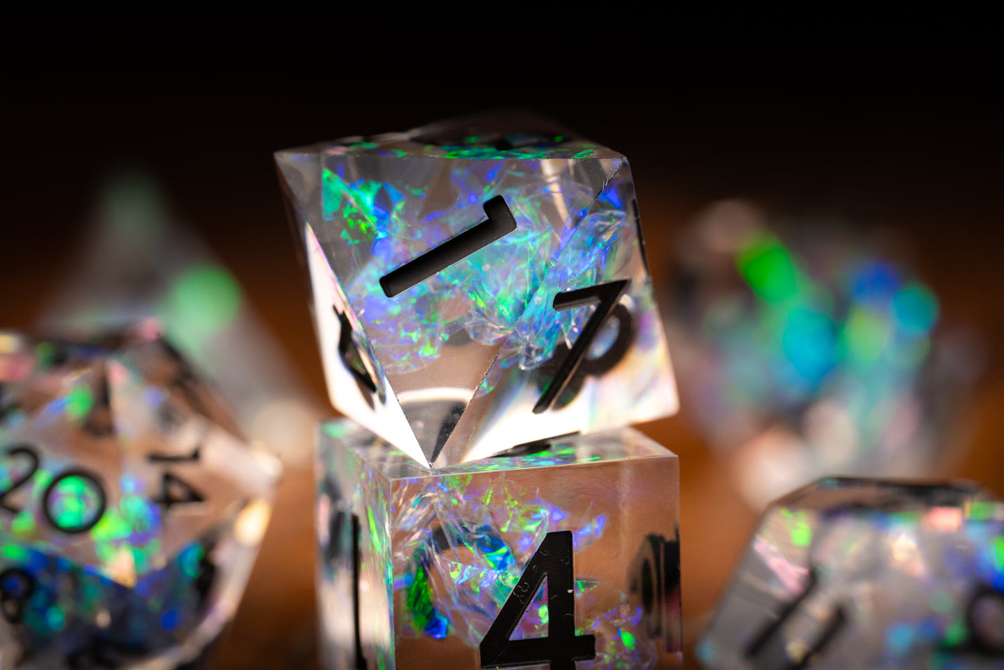 Celestial Prism Dice Set