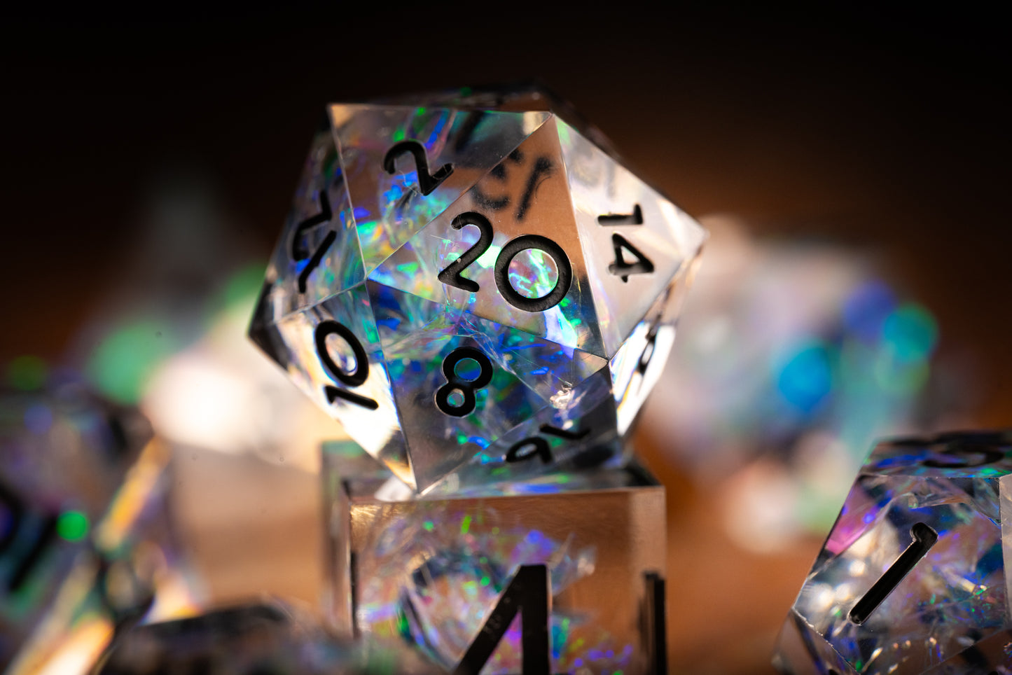Celestial Prism Dice Set