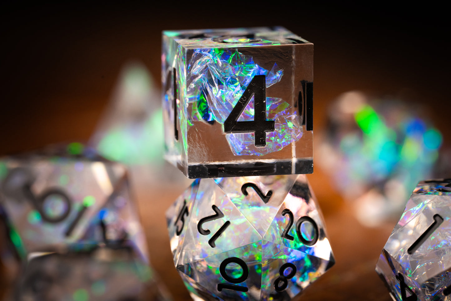 Celestial Prism Dice Set
