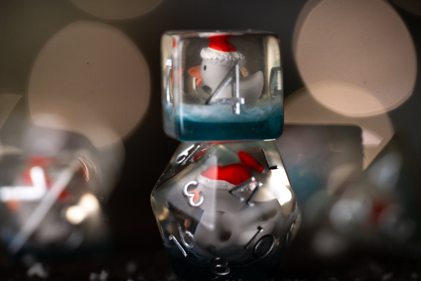 Santa Duck DnD Dice Set