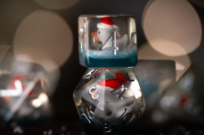 Santa Duck DnD Dice Set