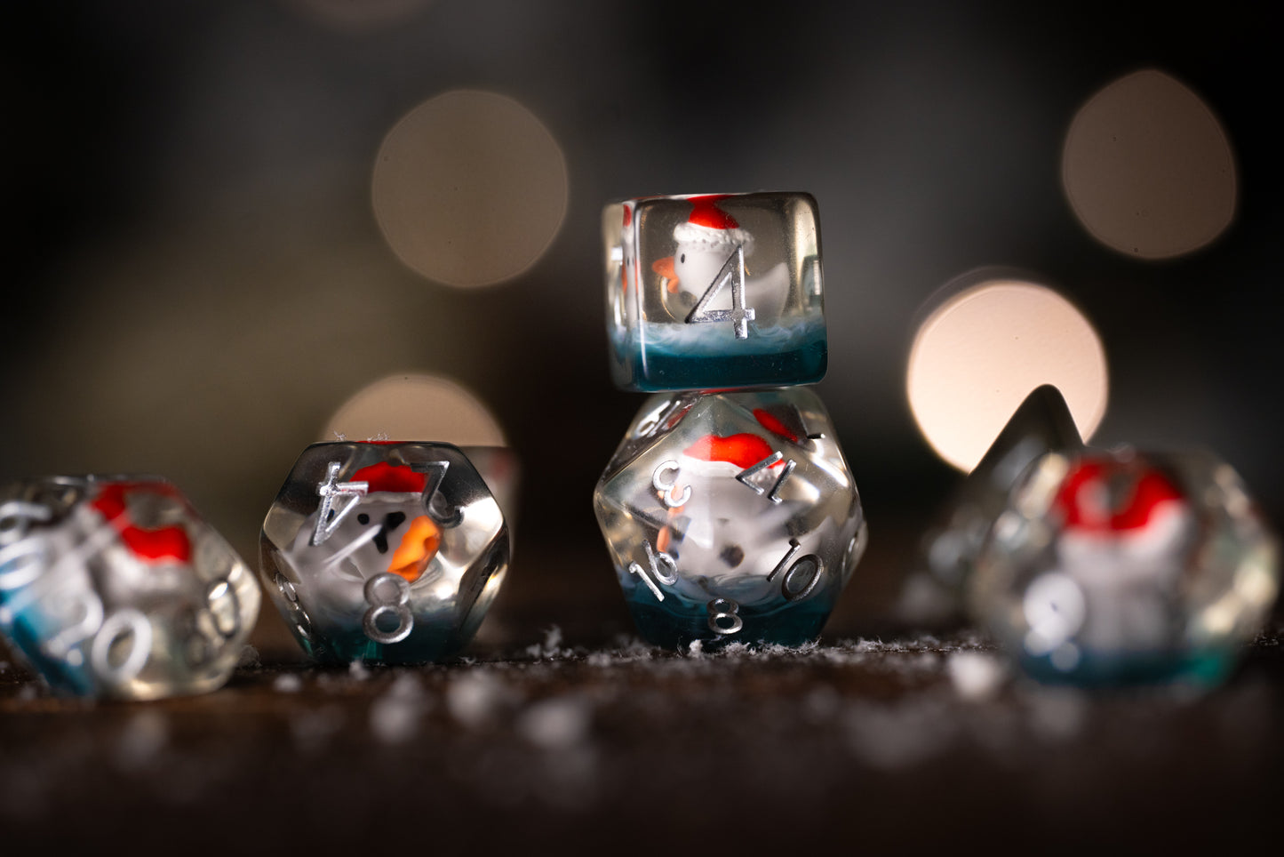 Santa Duck DnD Dice Set