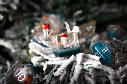 Santa Duck DnD Dice Set