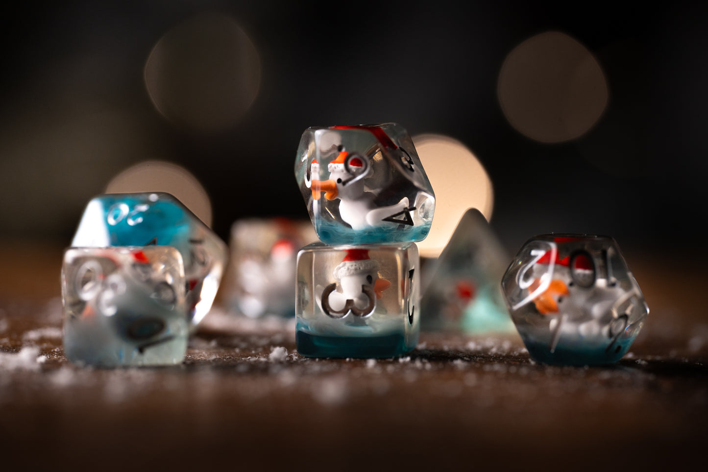 Santa Duck DnD Dice Set