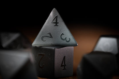 Oblivion's Echo Gemstone Dice Set