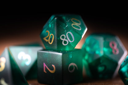 Thistlechant Gemstone Dice Set