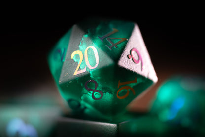 Thistlechant Gemstone Dice Set