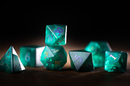 Thistlechant Gemstone Dice Set