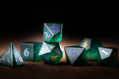 Thistlechant Gemstone Dice Set