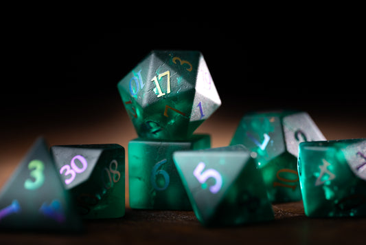 Thistlechant Gemstone Dice Set