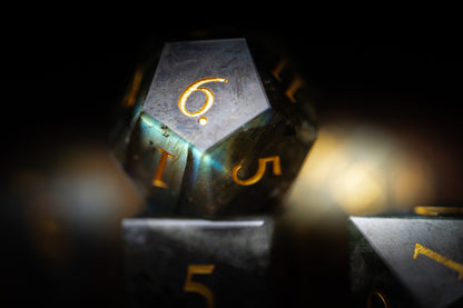 Eldergleam Gemstone Dice Set