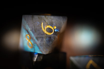 Eldergleam Gemstone Dice Set
