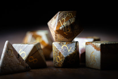 Stoneheart Sigils Gemstone Dice Set