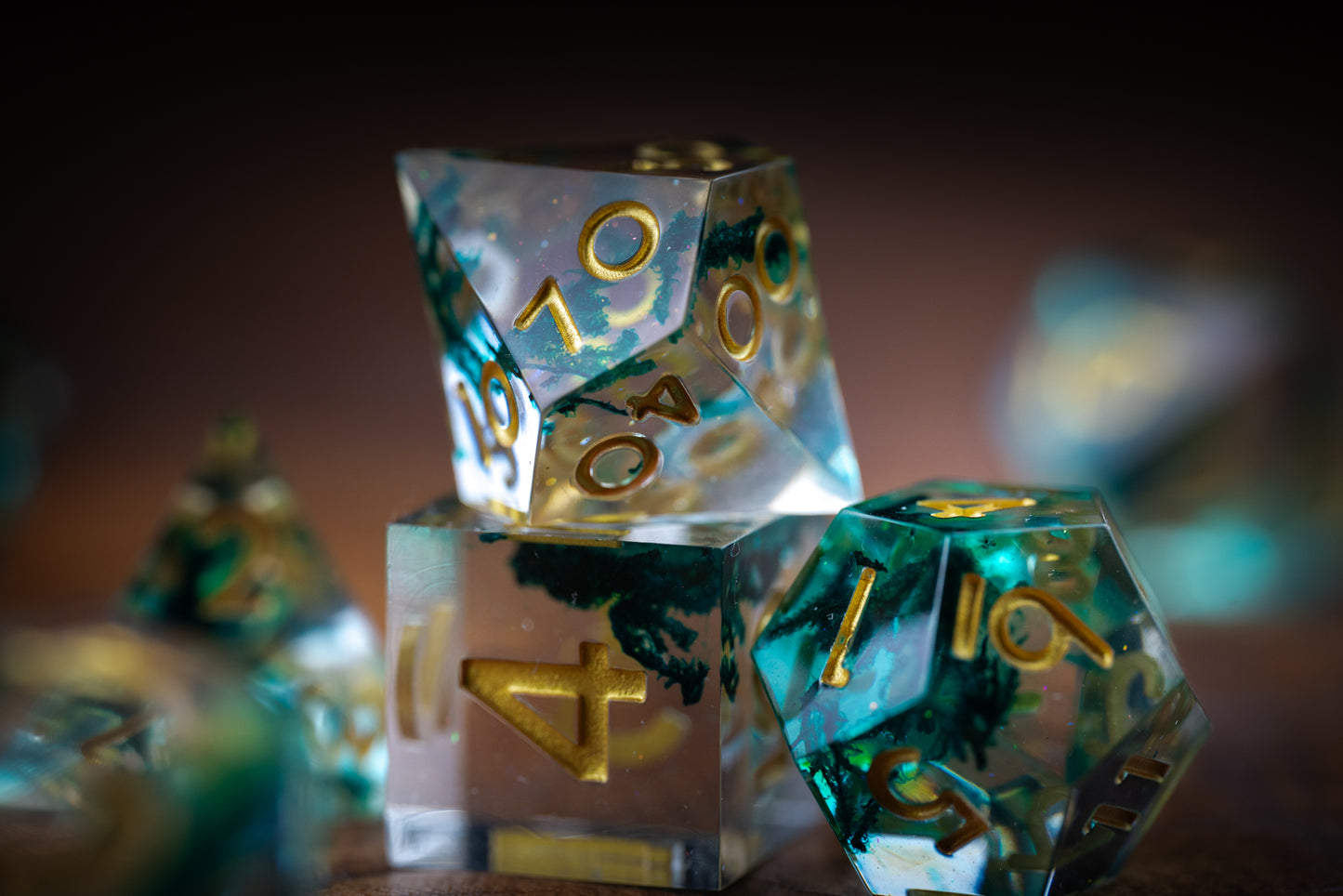 Lunar Lichen Dice Set