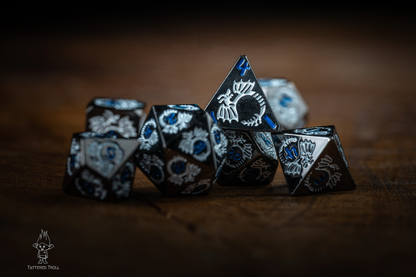 Steel Wind Metal Dice Set