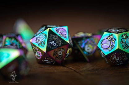 Faerie of the Enchanted Metal Dice Set