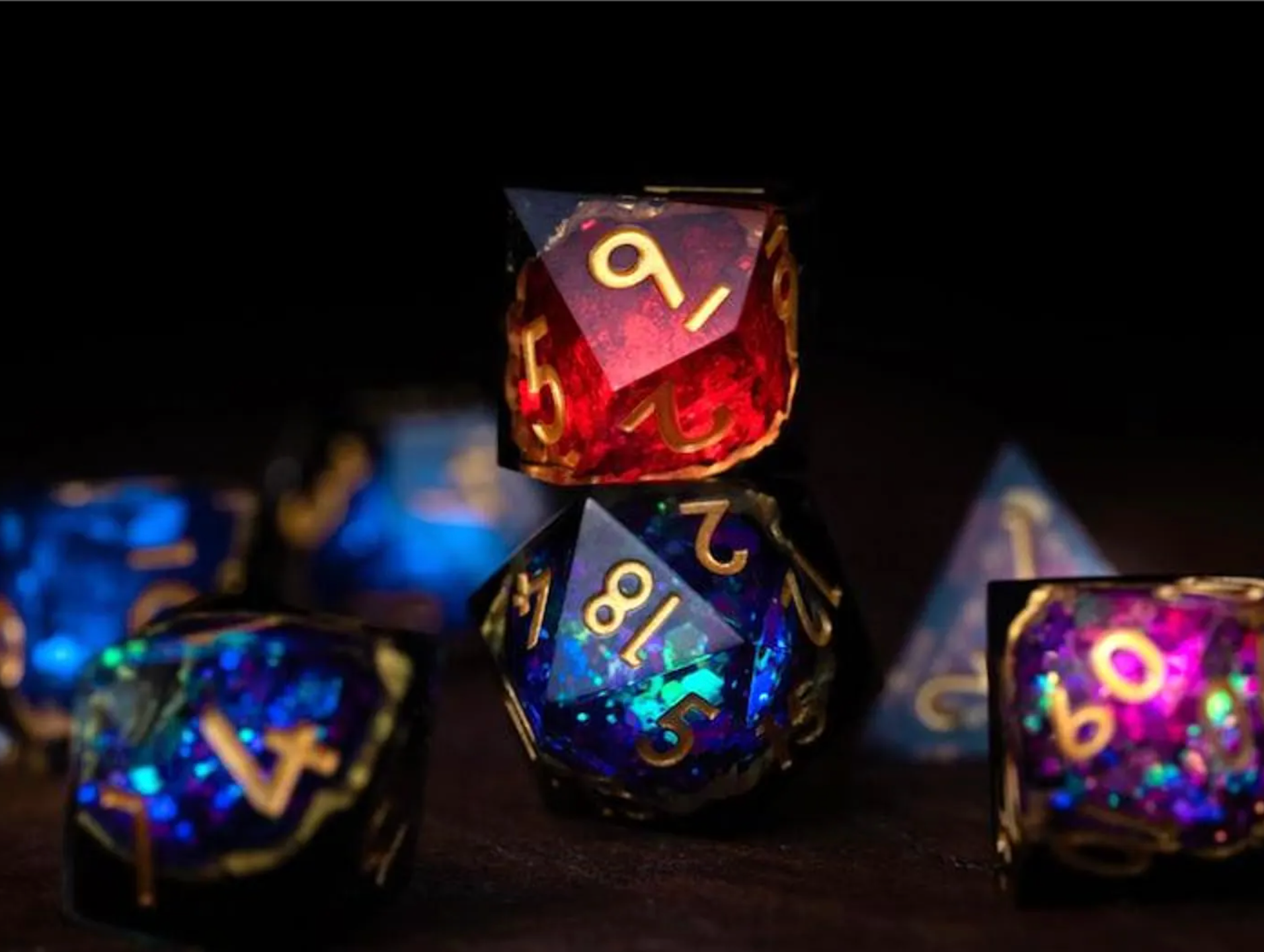 Cursed Royalty Dice Set