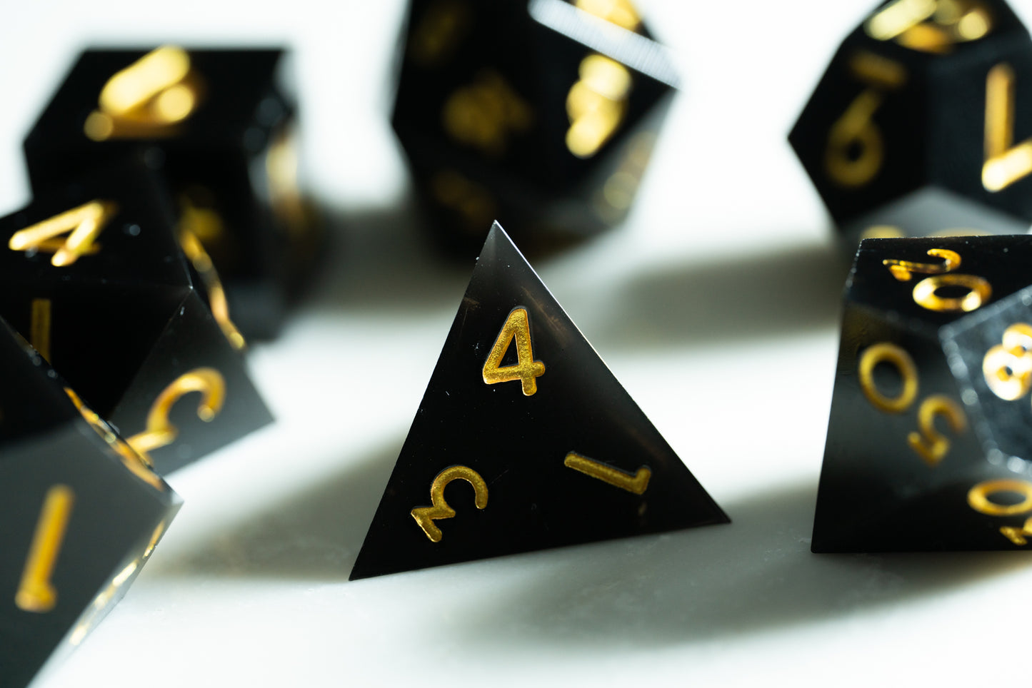 Shadow Strike Black Dice Set