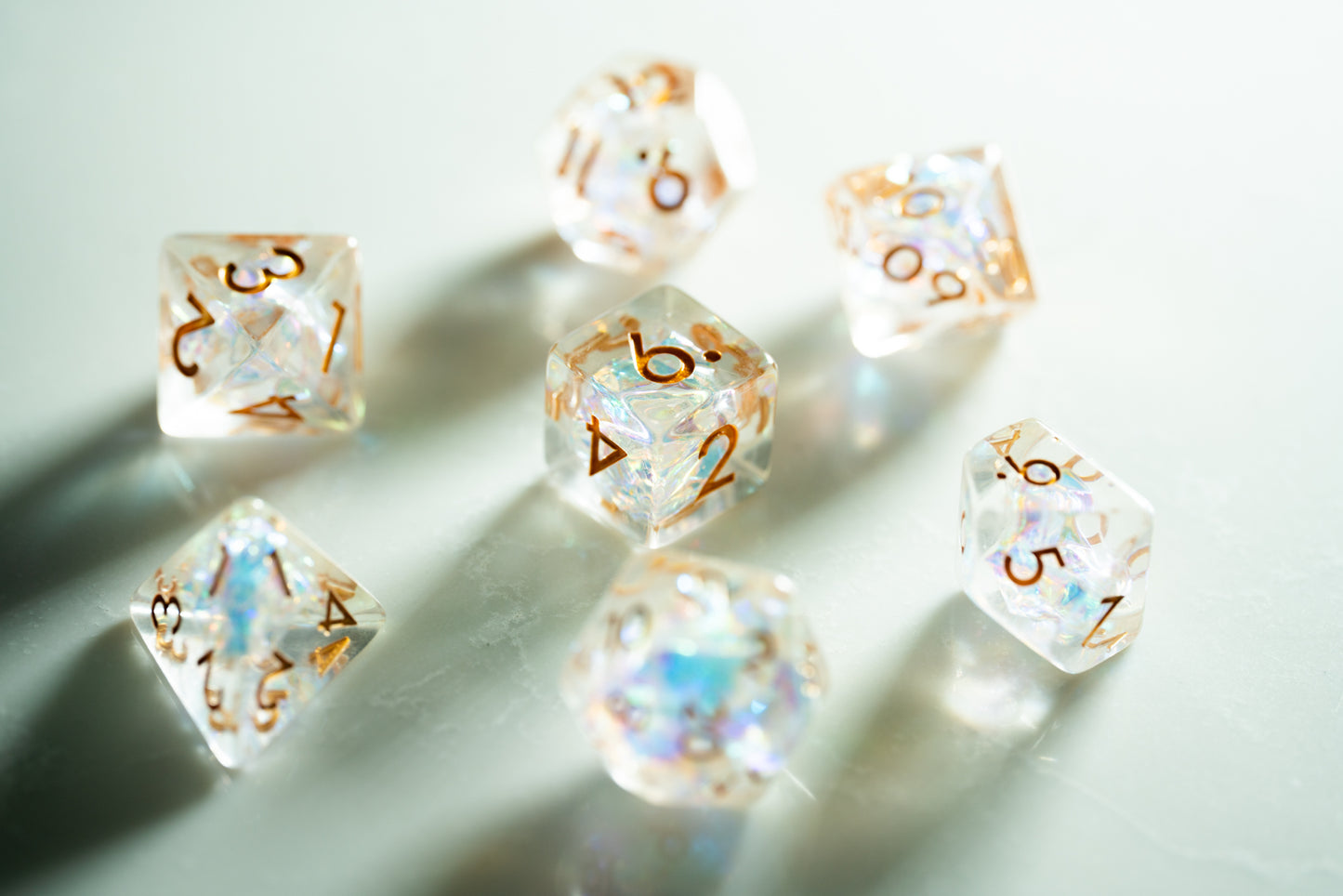 Heaven's Shard dnd dice set