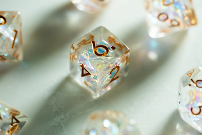 Heaven's Shard dnd dice set