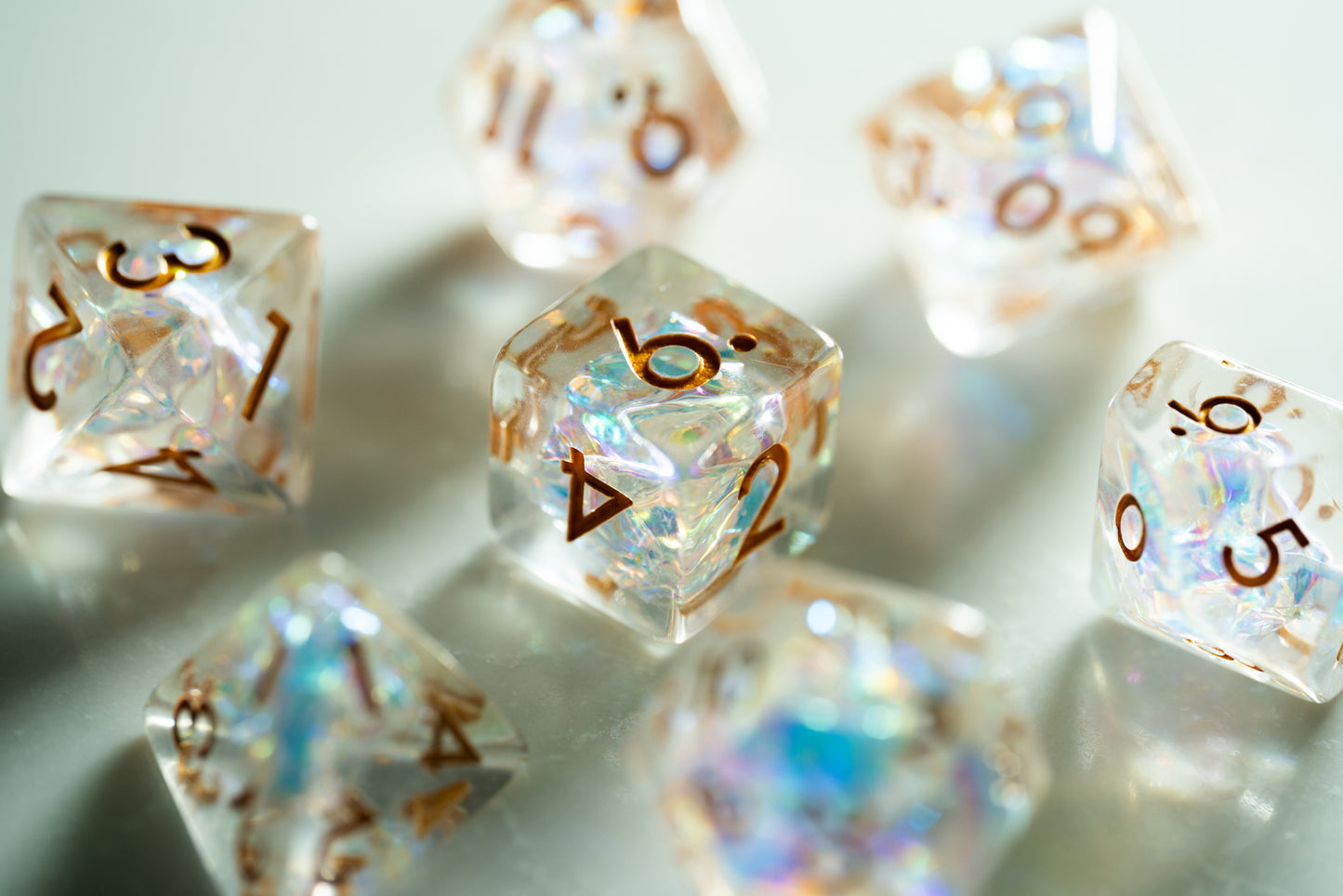 Heaven's Shard dnd dice set