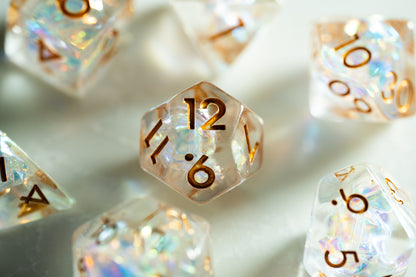 Heaven's Shard dnd dice set