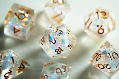 Heaven's Shard dnd dice set