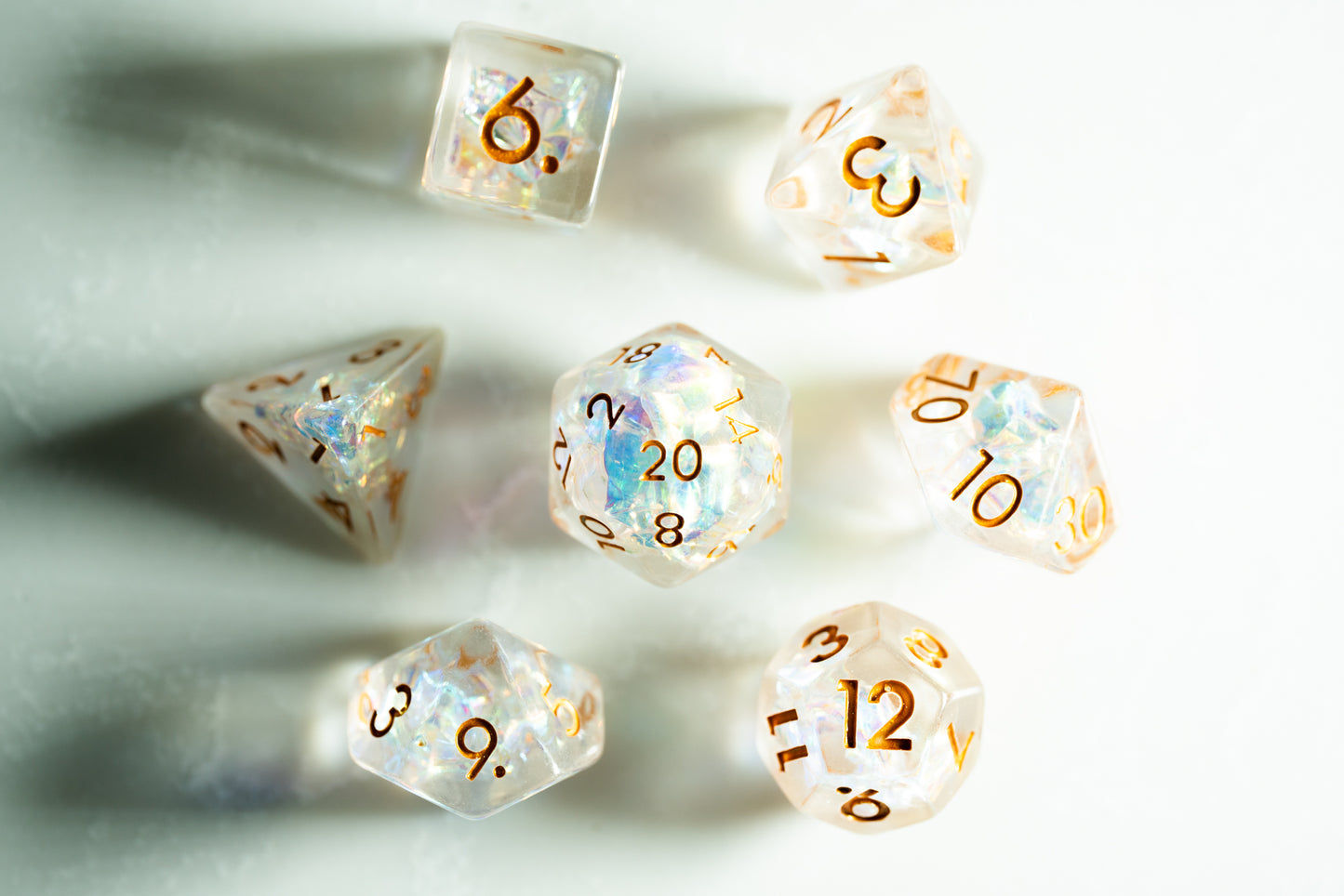 Heaven's Shard dnd dice set