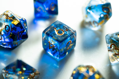 Sunken Starlight dnd dice set
