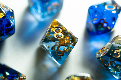 Sunken Starlight dnd dice set