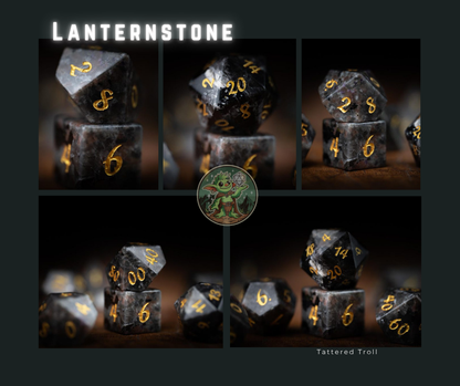 Stoneheart Sigils Gemstone Dice Set