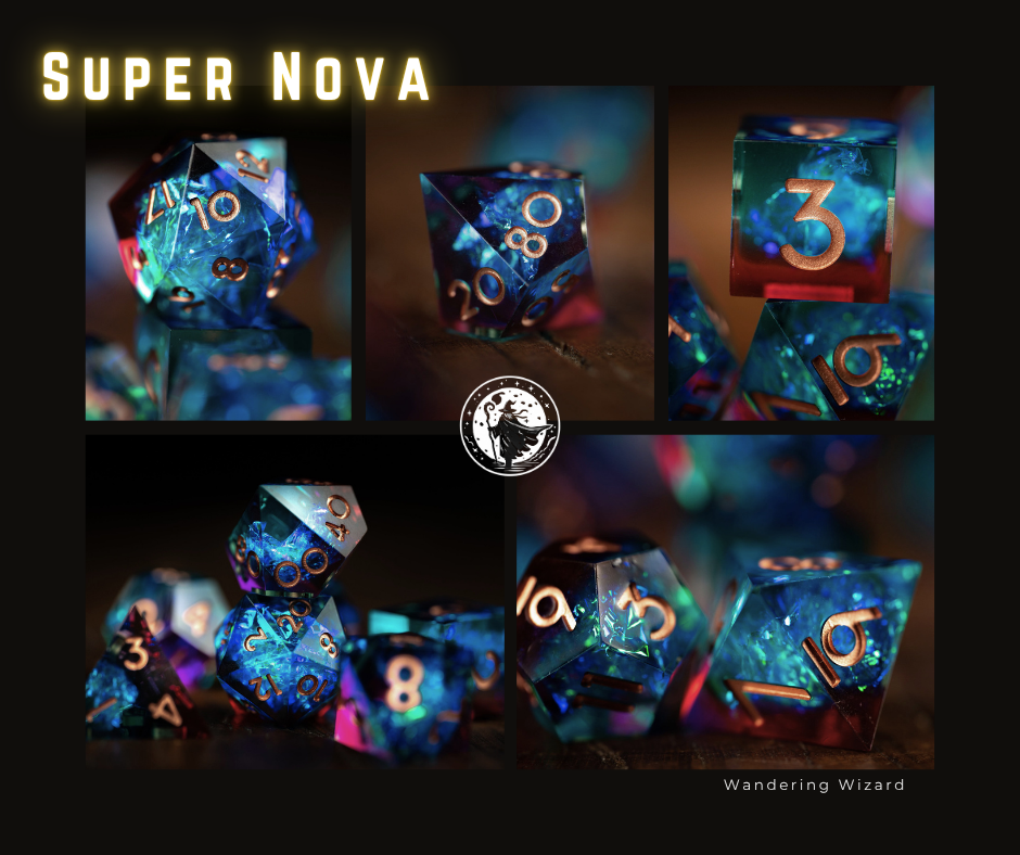 Super Nova Space Dice Set