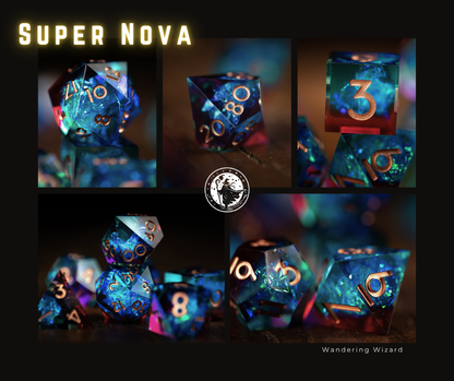 Super Nova Space Dice Set