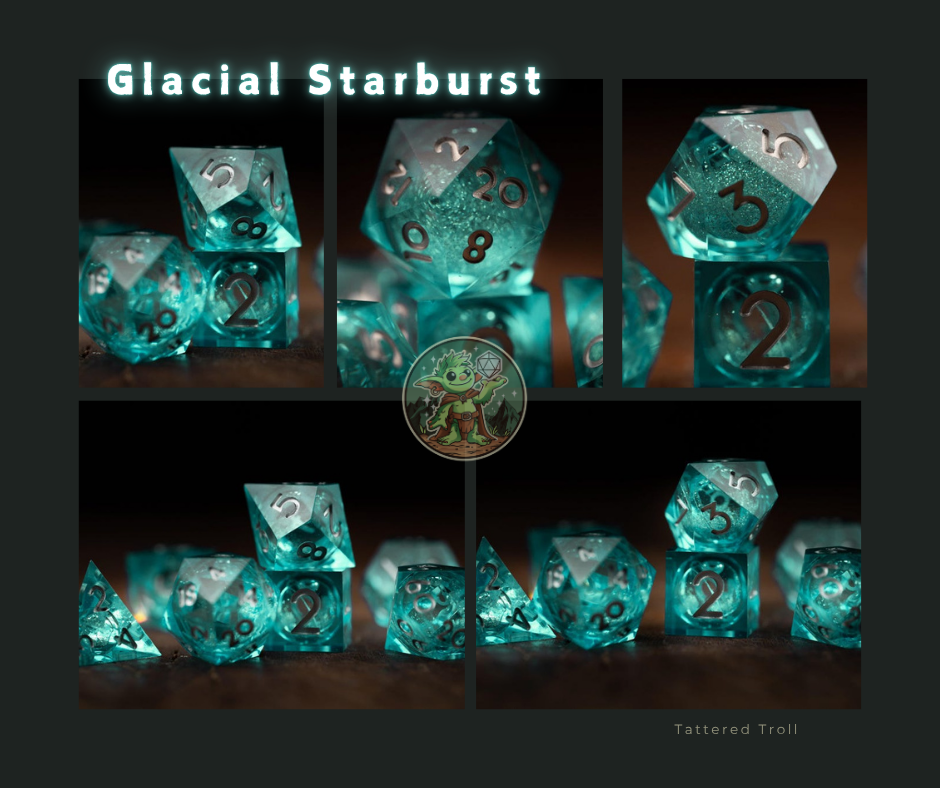 Shadow Nebula Black Dice Set