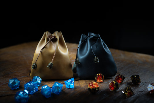 D&D Dice Bag – Drawstring Dice Pouch for Dungeons & Dragons