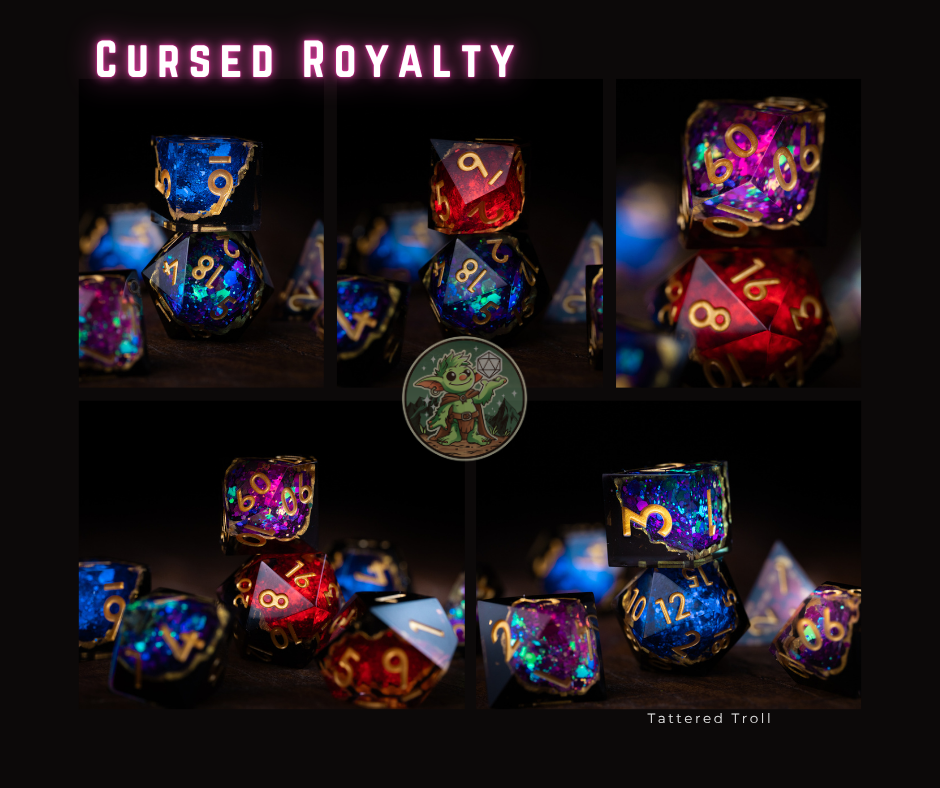 Inferno's Heart Dice Set