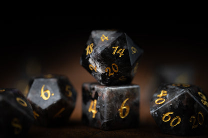 Lanternstone Gemstone Dice Set