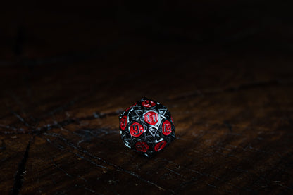 Dark Ember Metal Dice Set