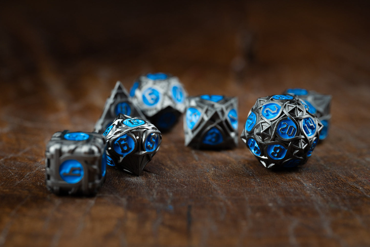 Eldritch Blast Metal Dice Set
