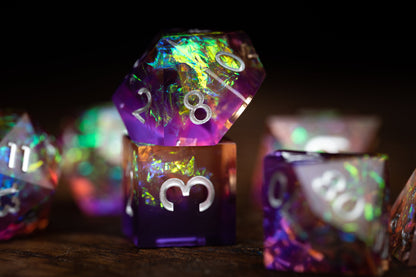 Cosmic Burst Space Dice Set