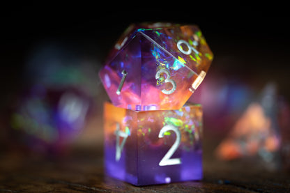 Cosmic Burst Space Dice Set