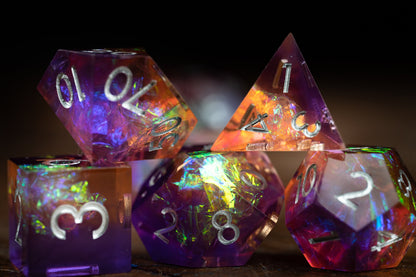 Cosmic Burst Space Dice Set