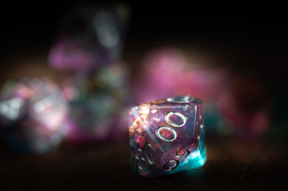 Cosmic Sky Space Dice Set