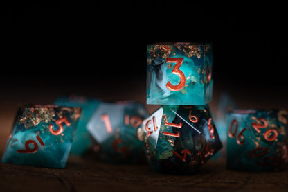 Stellar Tropics Space Dice Set