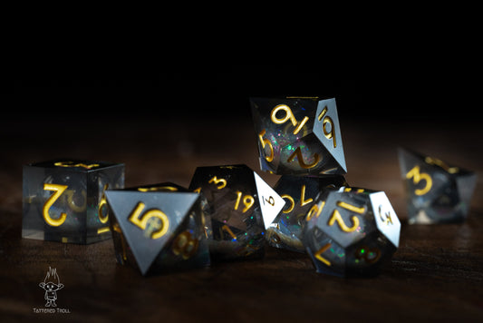 Dark Matter Liquid Core Dice Set
