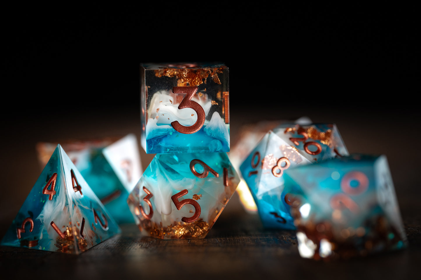 Starfall Lagoon Dice Set
